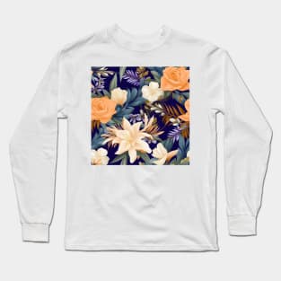 Wedding Flowers Pattern 16 Long Sleeve T-Shirt